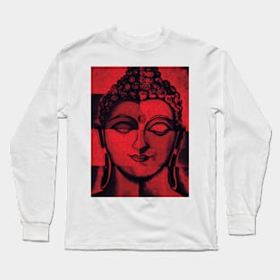 Smiling Buddha Long Sleeve T-Shirt